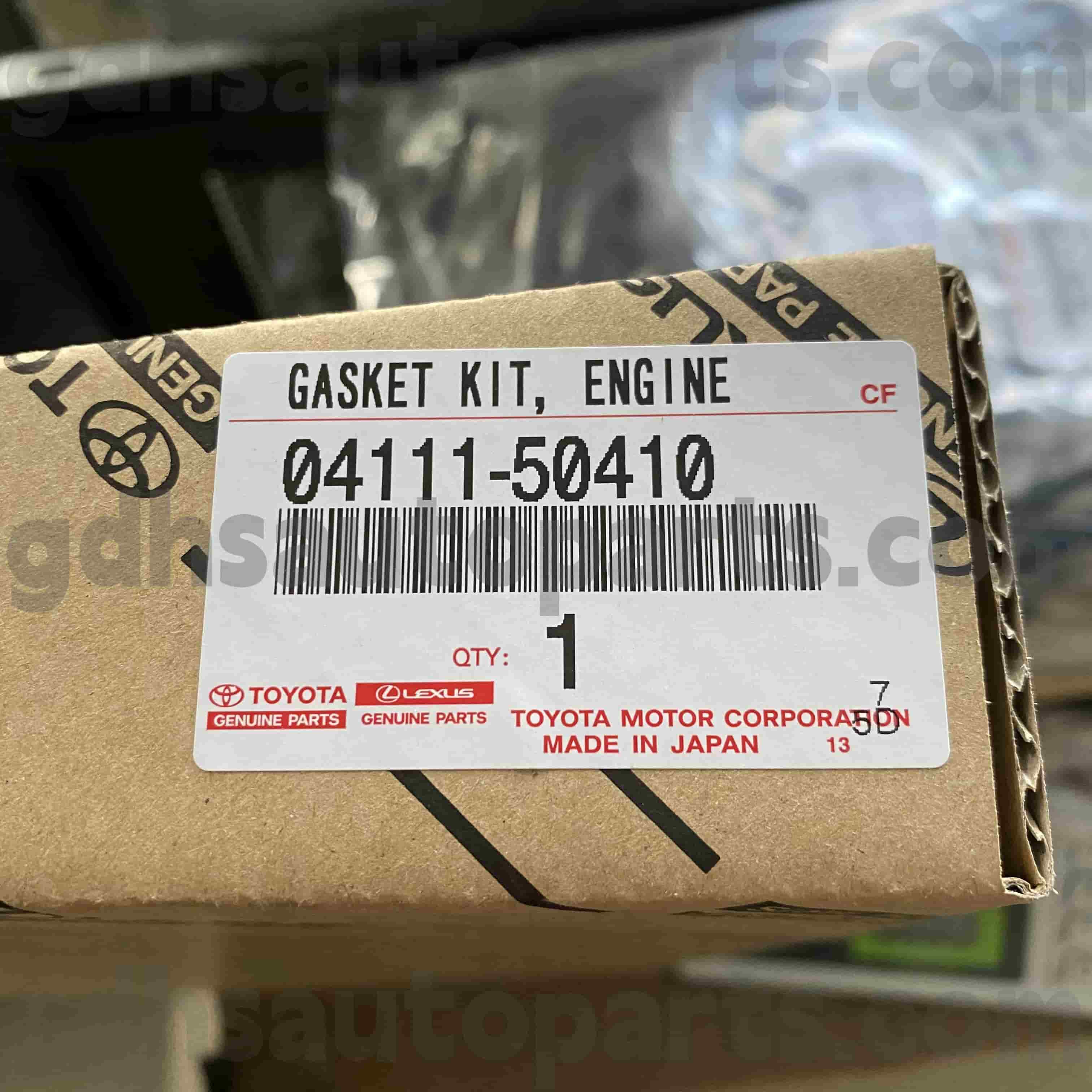 04111-50410 Toyota Echte onderdelen Motorrevisie Kit voor Land Cruiser