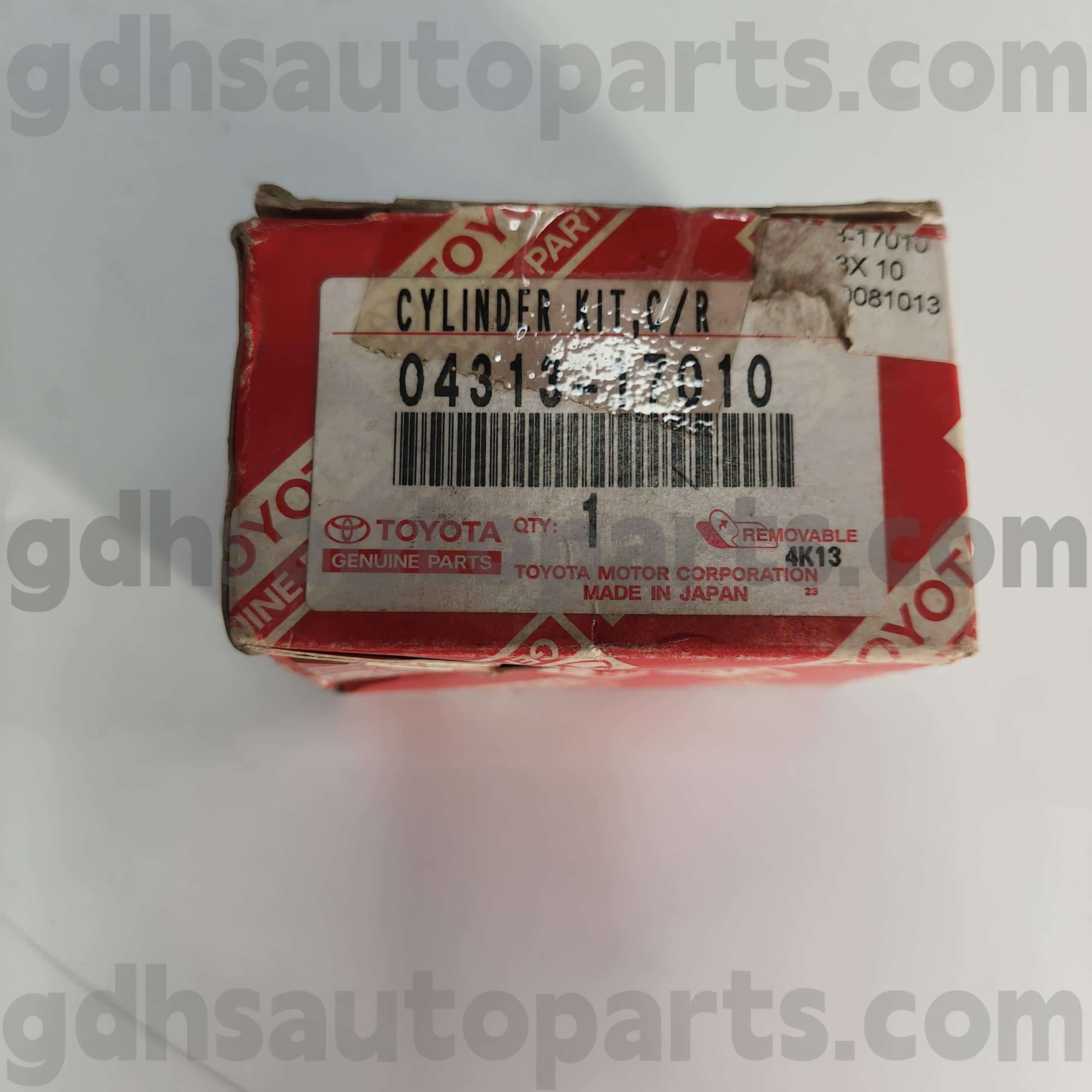 04313-17010 Toyota Echte onderdelen Koppeling Slavencilinderreparatiekit voor Camry (NAP) Chassis nr. CDE120