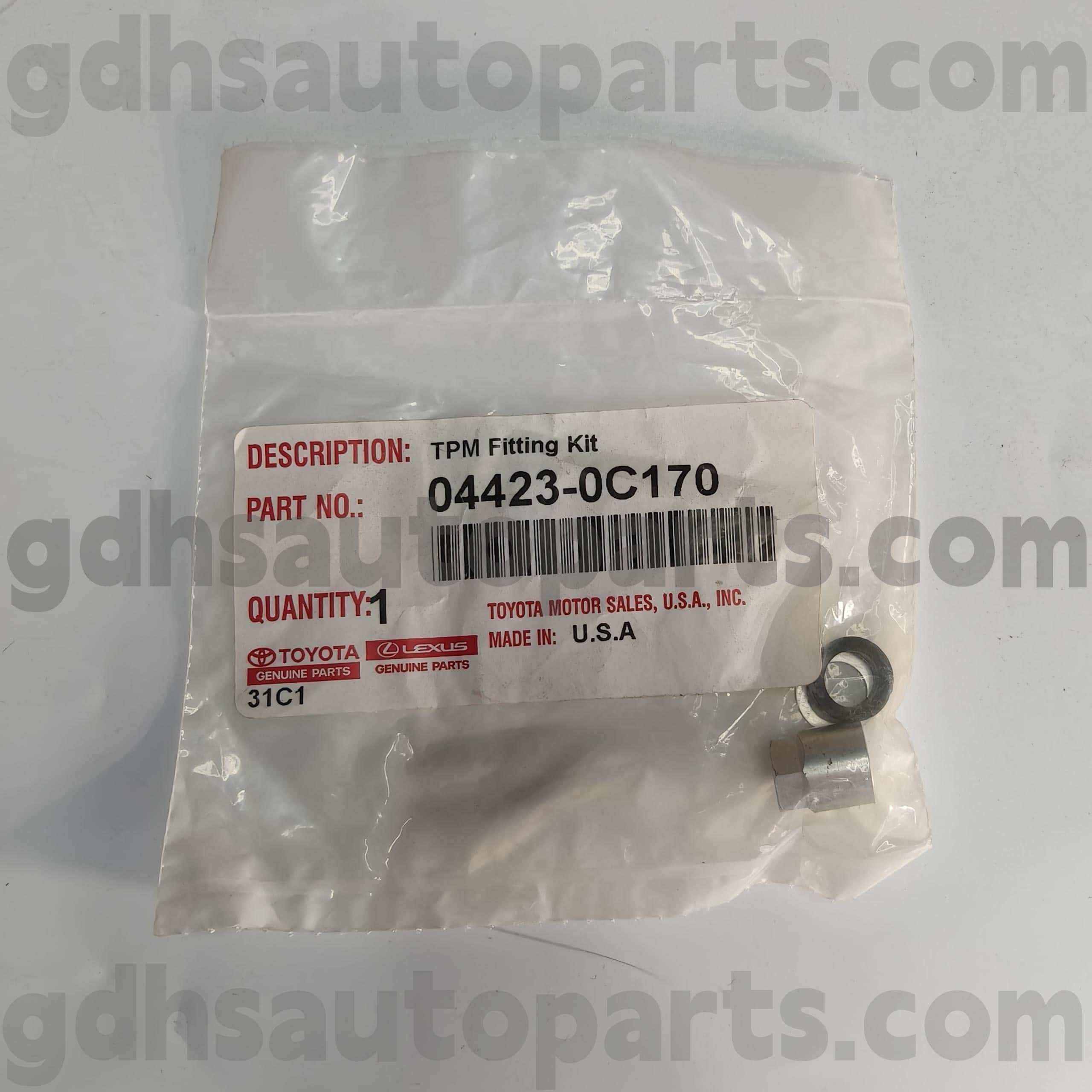 04423-0C170 TOYOTA Echte onderdelen Klep STEM CAP VOOR SIENNA, Highlander (NAP) Chassis nr. GSL3#