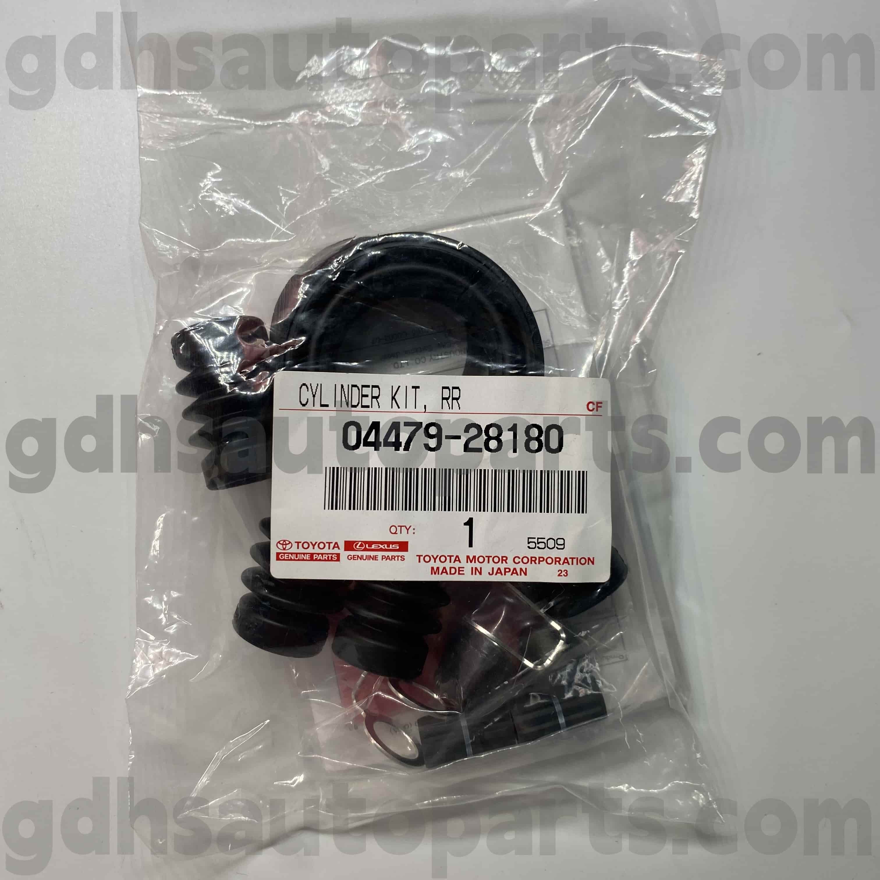 04479-28180 TOYOTA Echte onderdelen Achterremcilinderreparatiekit Achterremcilinder voor previa, schattige chassis nr. ACR50 GSR50