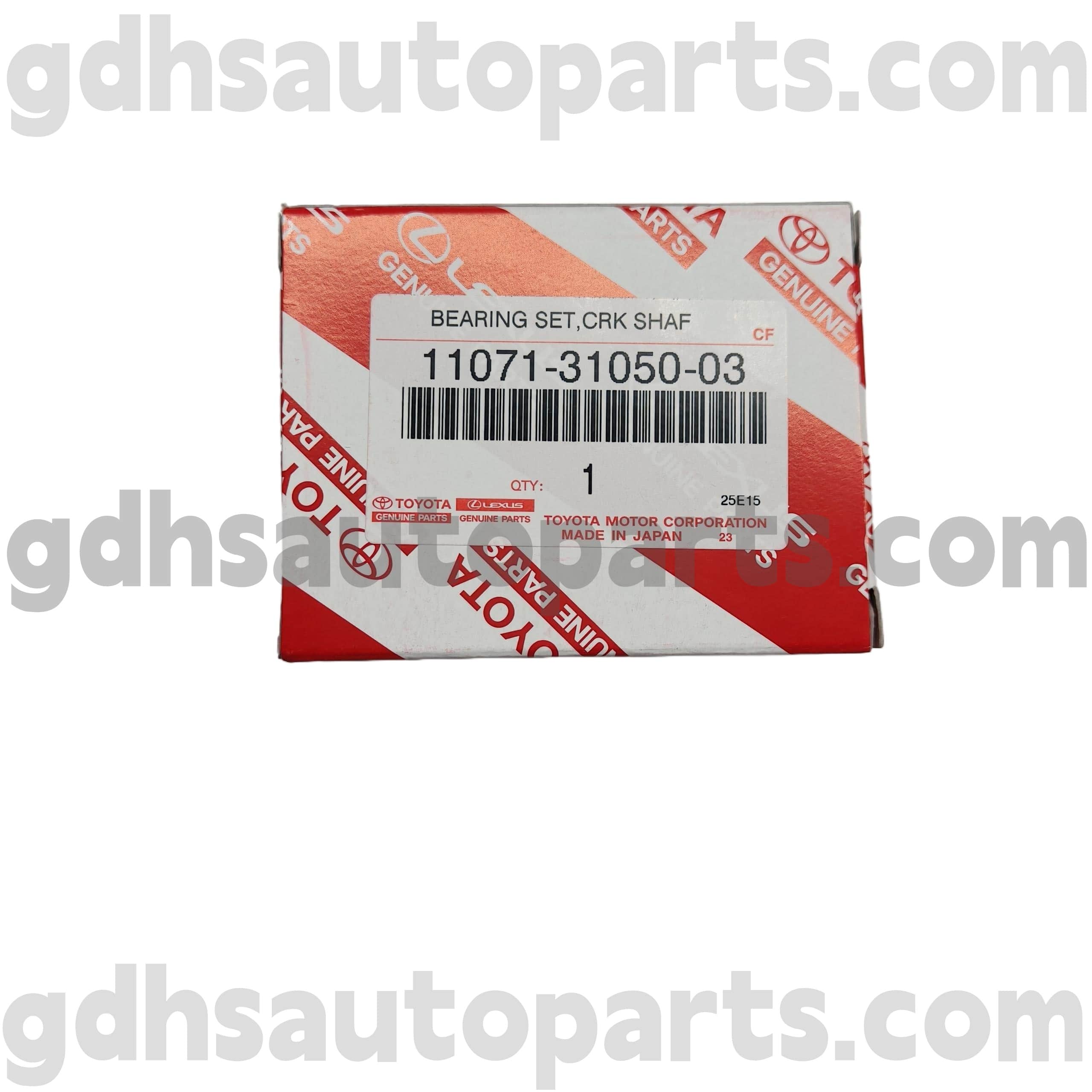 11071-31050-03 Toyota echte onderdelen krukaslager voor Tacoma, Land Cruiser Prado Chassis nr. GRJ150