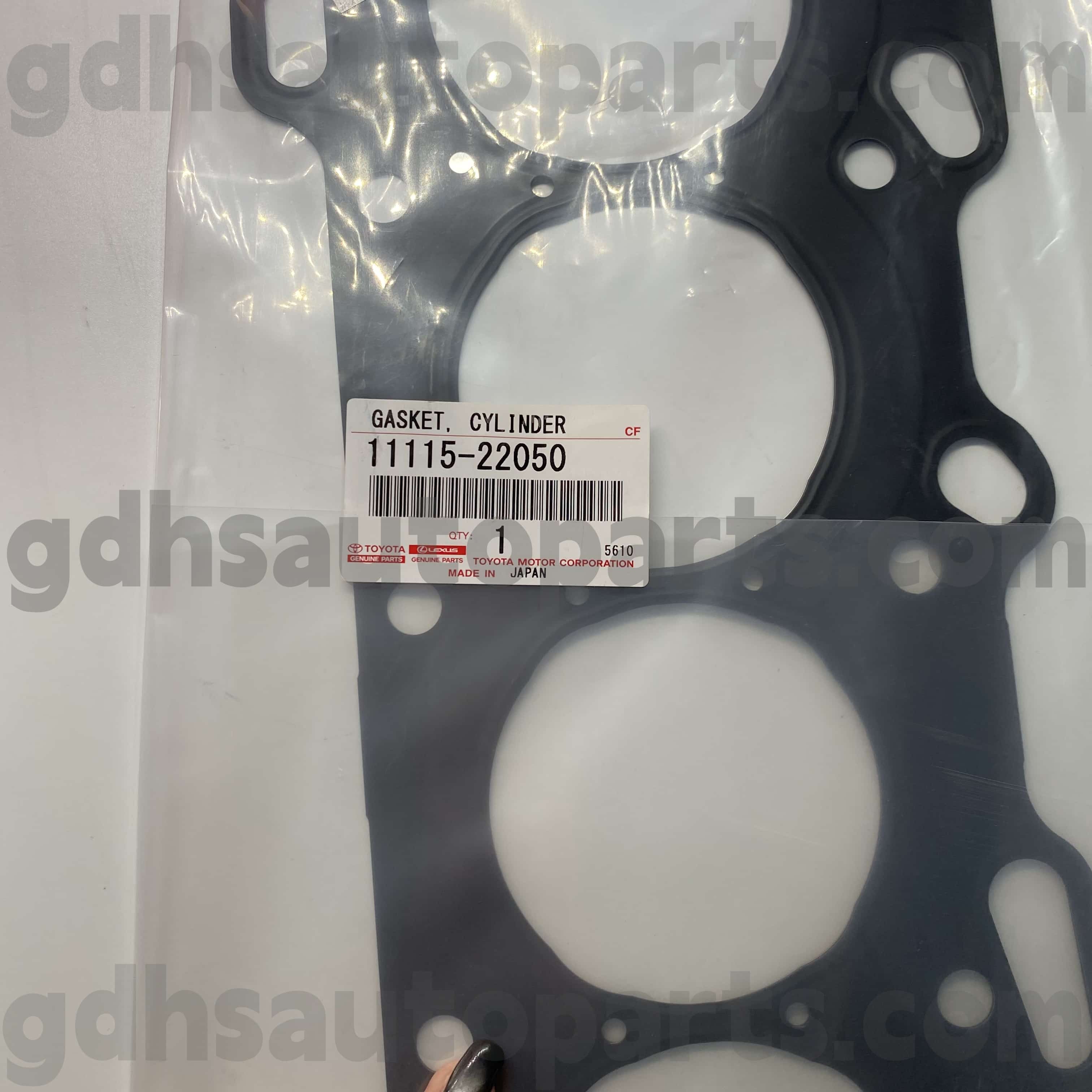 11115-22050 TOYOTA Echte onderdelen Cilinder Cover Rubber Ring voor Celica, Corolla Chassis nr. 3zzfe, 4zzfe..Zze12#.