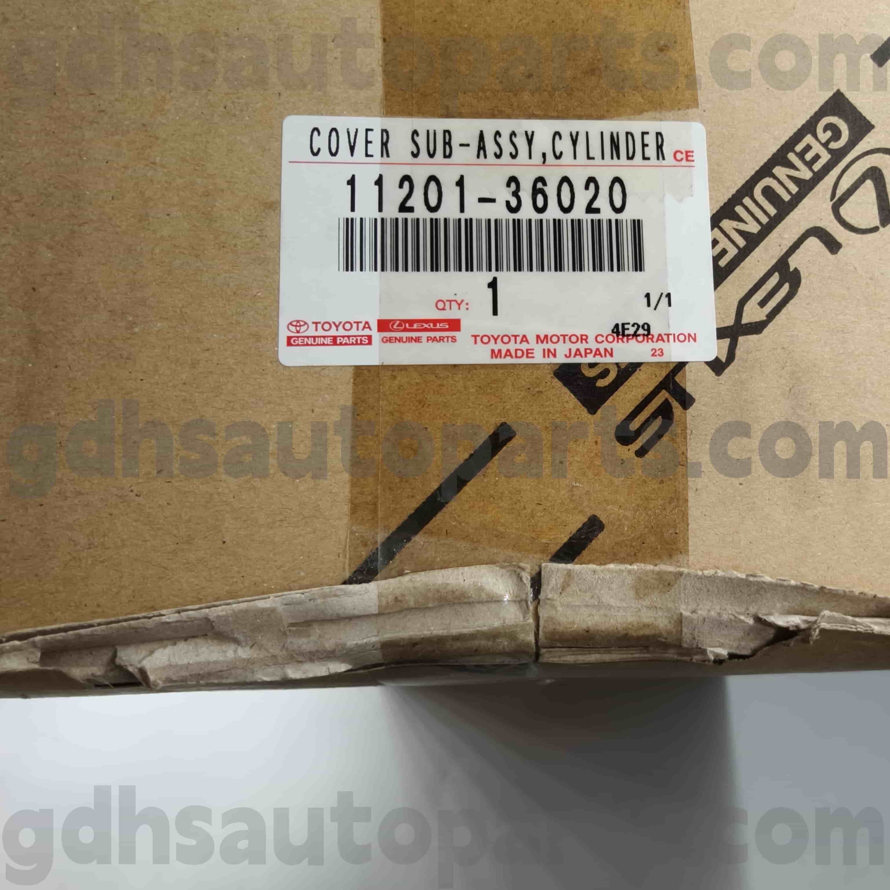 11201-36020 Toyota echte onderdelenklephoes voor Harrier/Hybrid, RAV4, Lexus ES350/300H Chassis No.ayh30