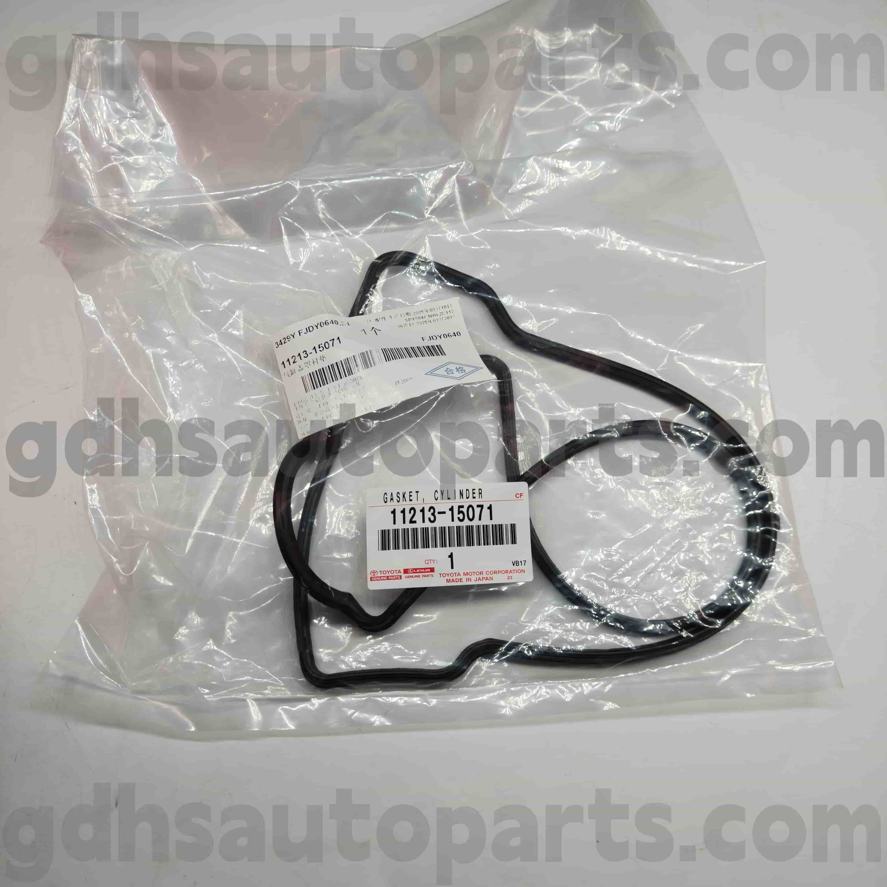 11213-15071 Toyota Echte onderdelen Klep Cover Rubber Ring voor Corolla, Celica, Soluna Chassis nr. AE10# 11# AL50