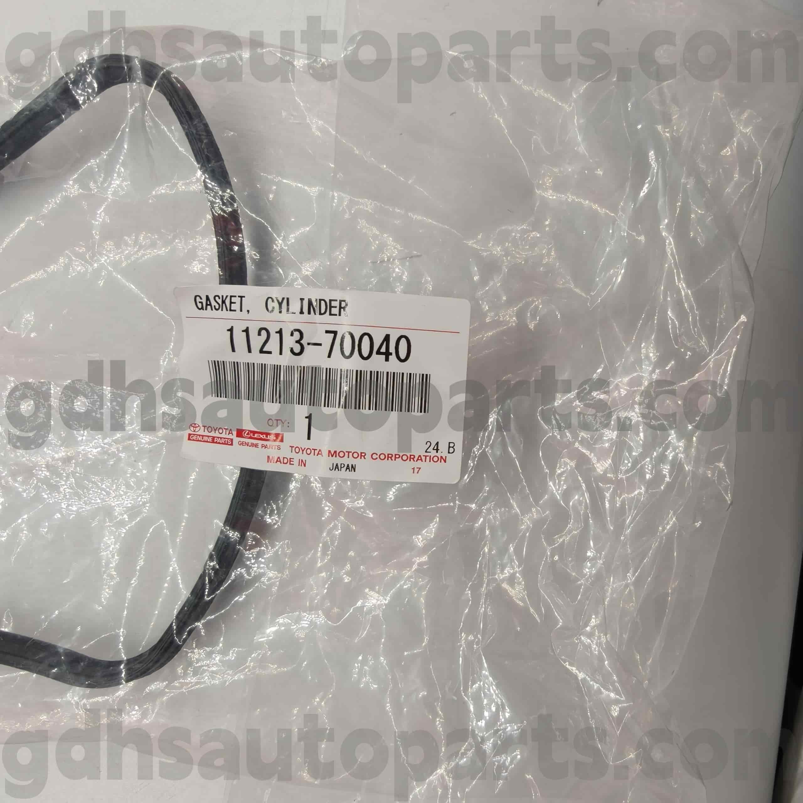 11213-70040 Toyota Originele Onderdelen Kleppendeksel Pakking voor CRESTA, CHASER, CROWN Chassis NO.1GFE GXE10