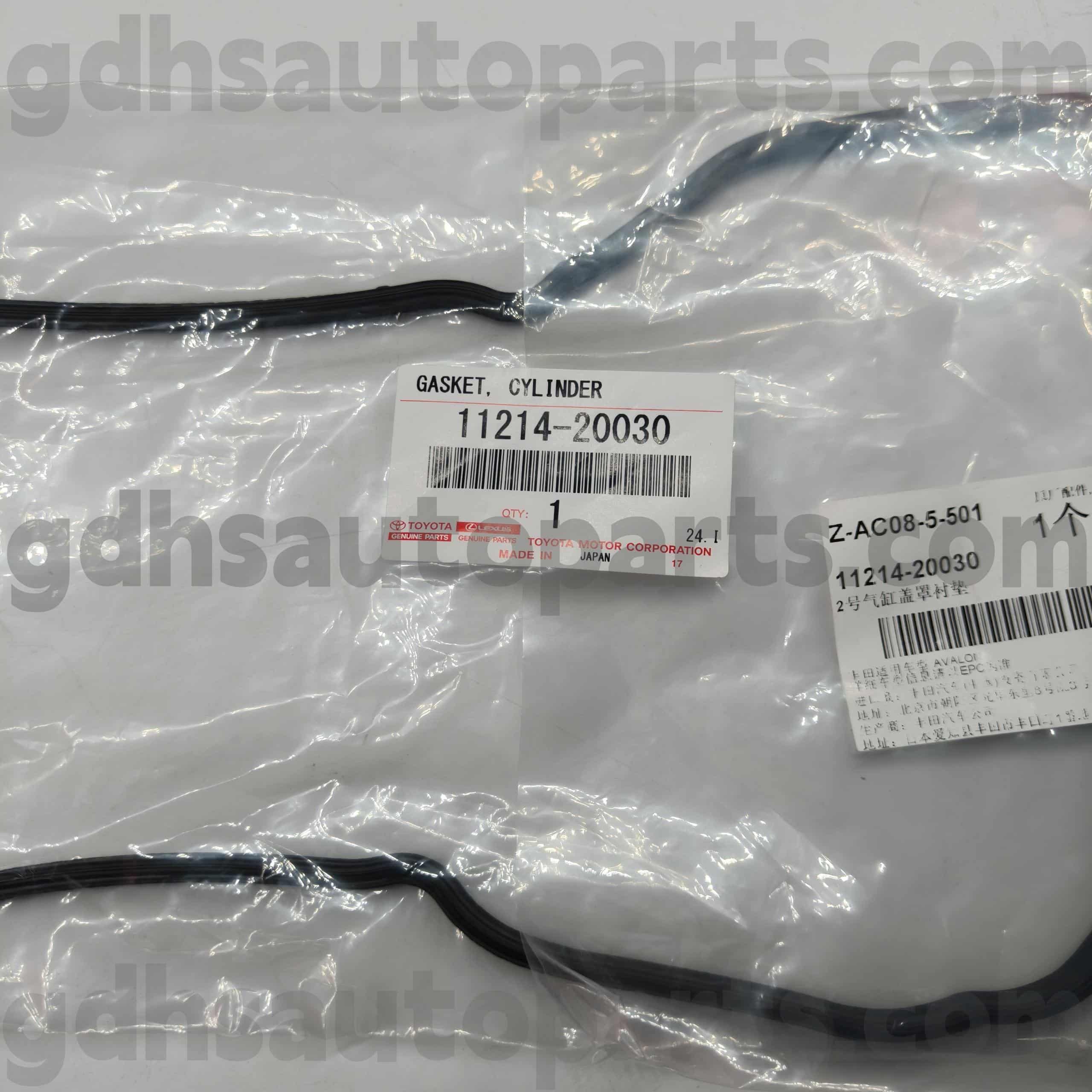 11214-20030 Toyota originele onderdelen linker kleppendekselpakking voor KLUGER HV, HARRIER, LEXUS ES300 chassis NO.MCU35 MCV30 MNH10