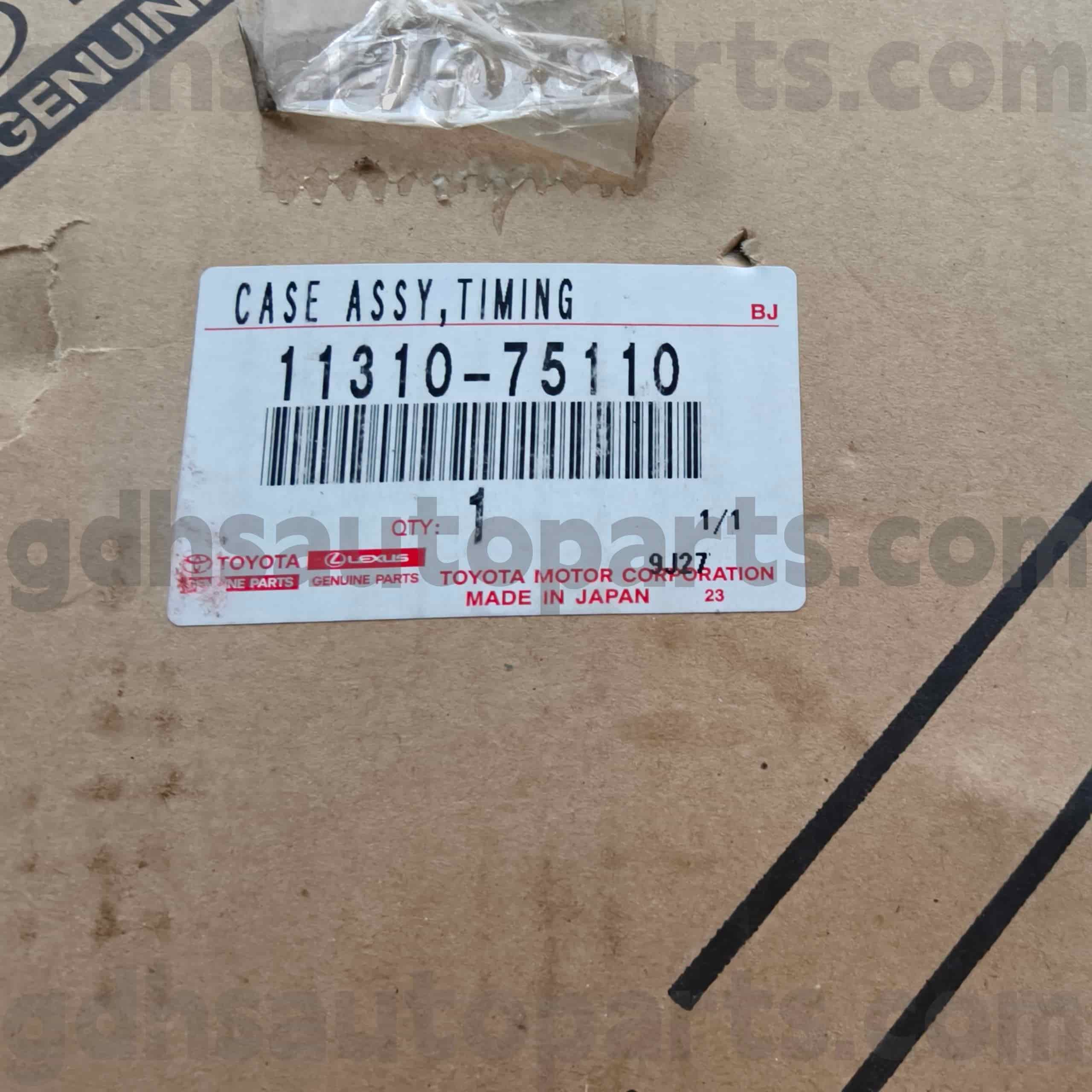 11310-75110 Toyota Originele Onderdelen Distributiedeksel voor LAND CRUISER PRADO, TACOMA Chassis NO.TRJ150