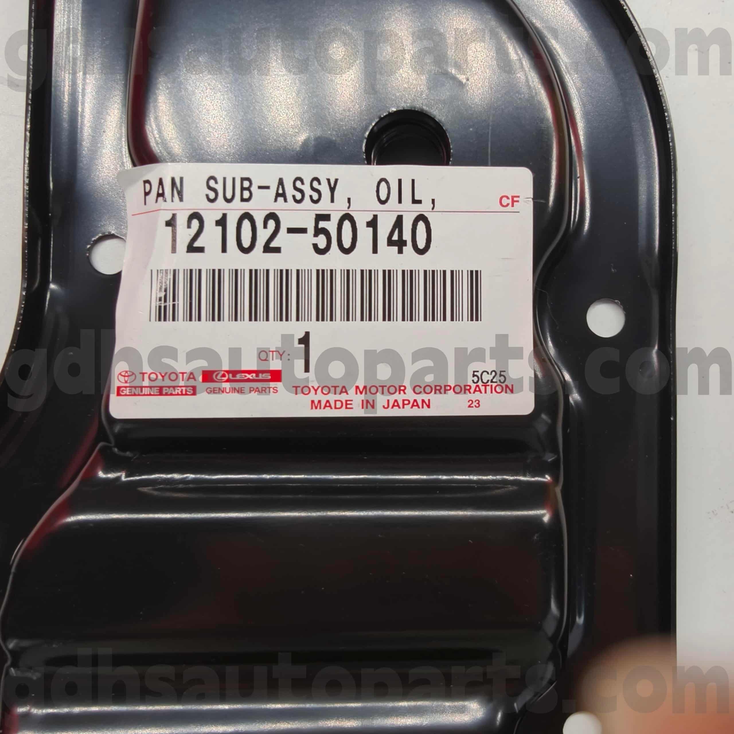 12102-50140 Toyota Originele Onderdelen Oliecarter voor LAND CRUISER Chassis NO.2UZFE UZJ200