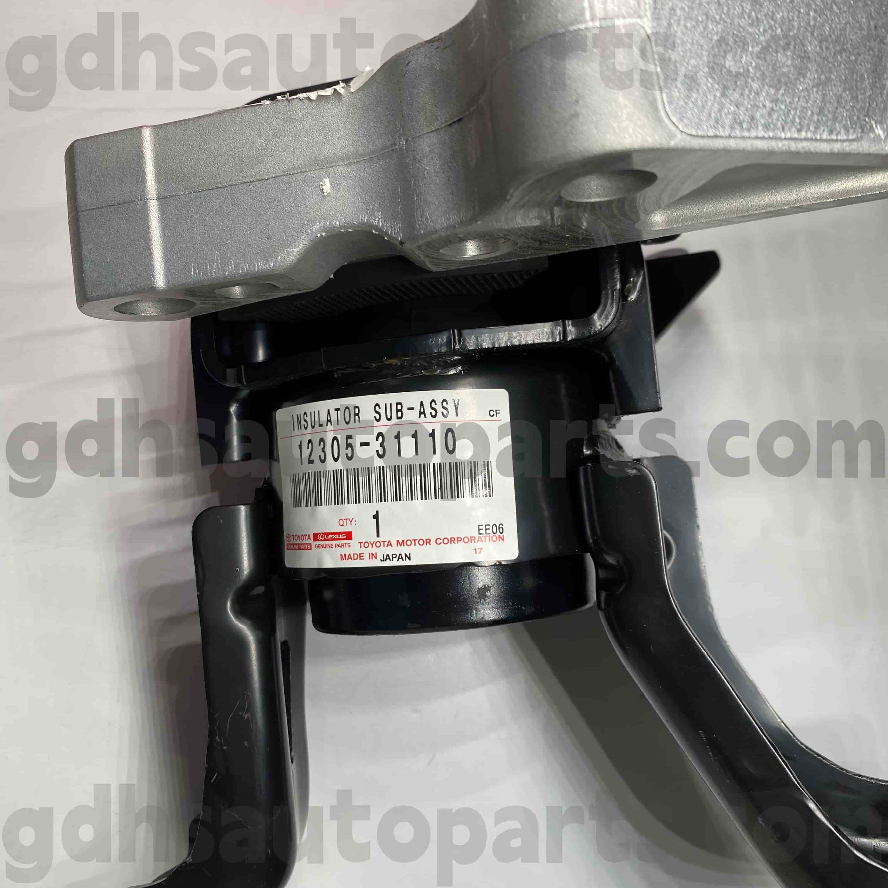 12305-31110 Toyota Originele Onderdelen Rechter Motorsteun voor ALPHARD, LEXUS LM350/LM300H Chassis NO.GGH30