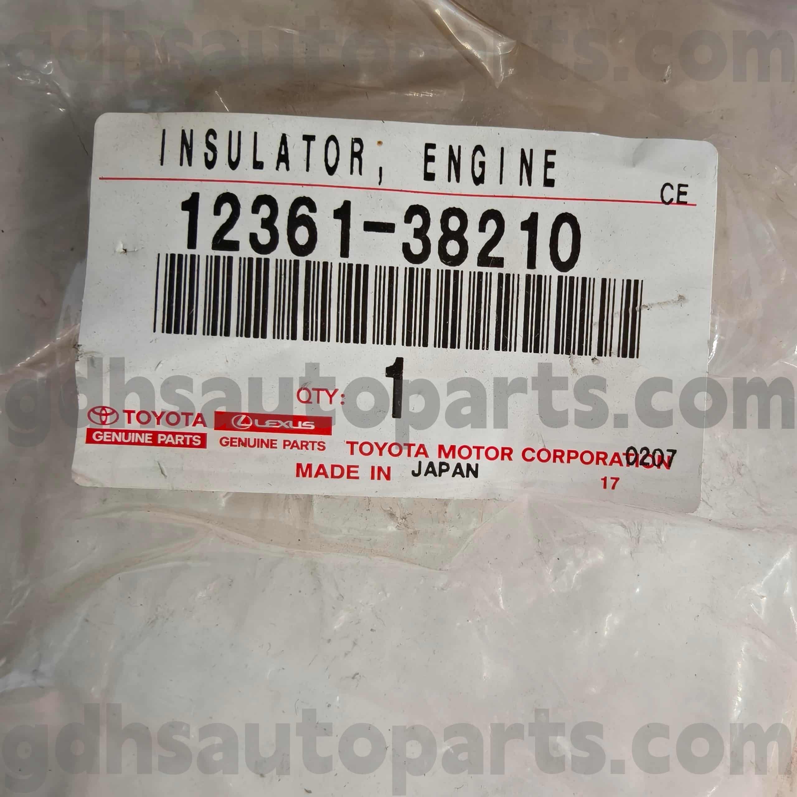 12361-38210 Toyota Originele Onderdelen Voorste Motorsteun voor LEXUS LS460/460L Chassis NO.1URFSE USF45 46