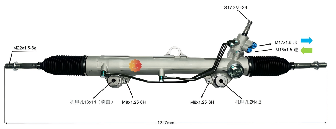 44200-60170 Stuurinrichting voor auto's