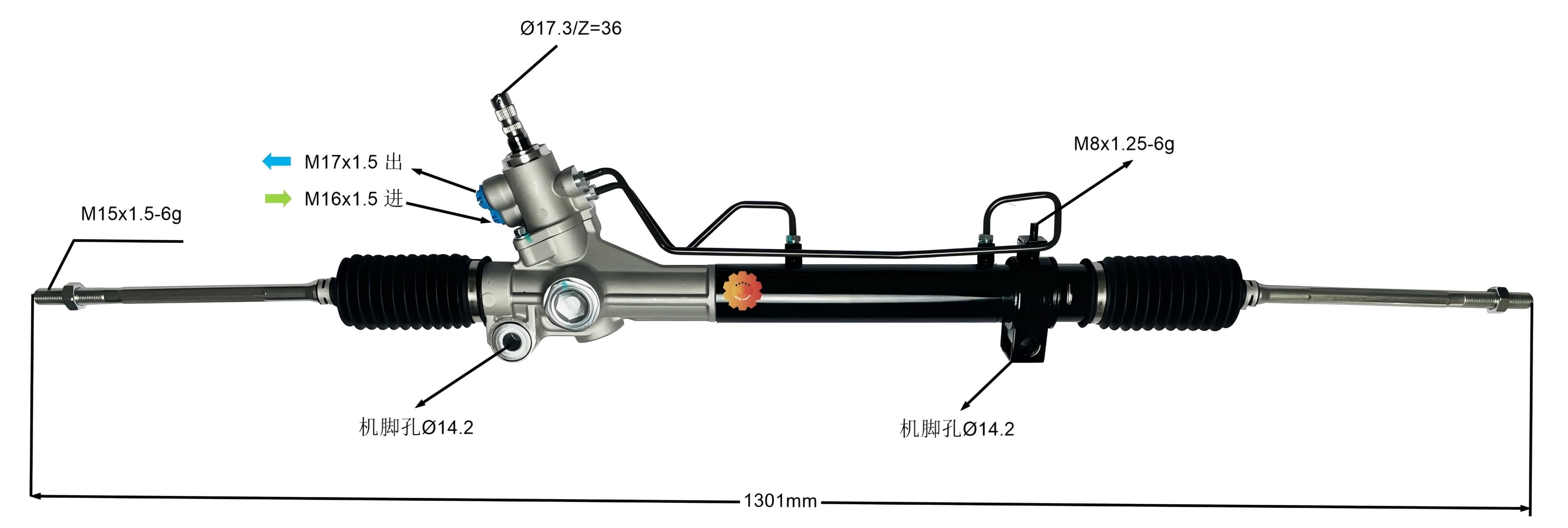 44250-08010 Stuurinrichting voor auto's