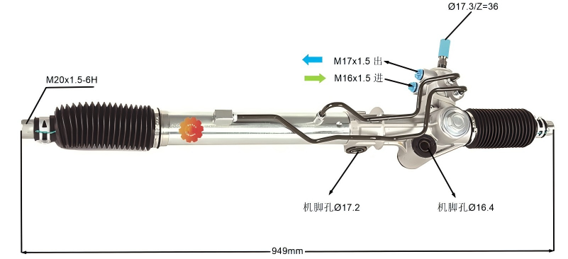 44250-60012 Stuurinrichting voor auto's