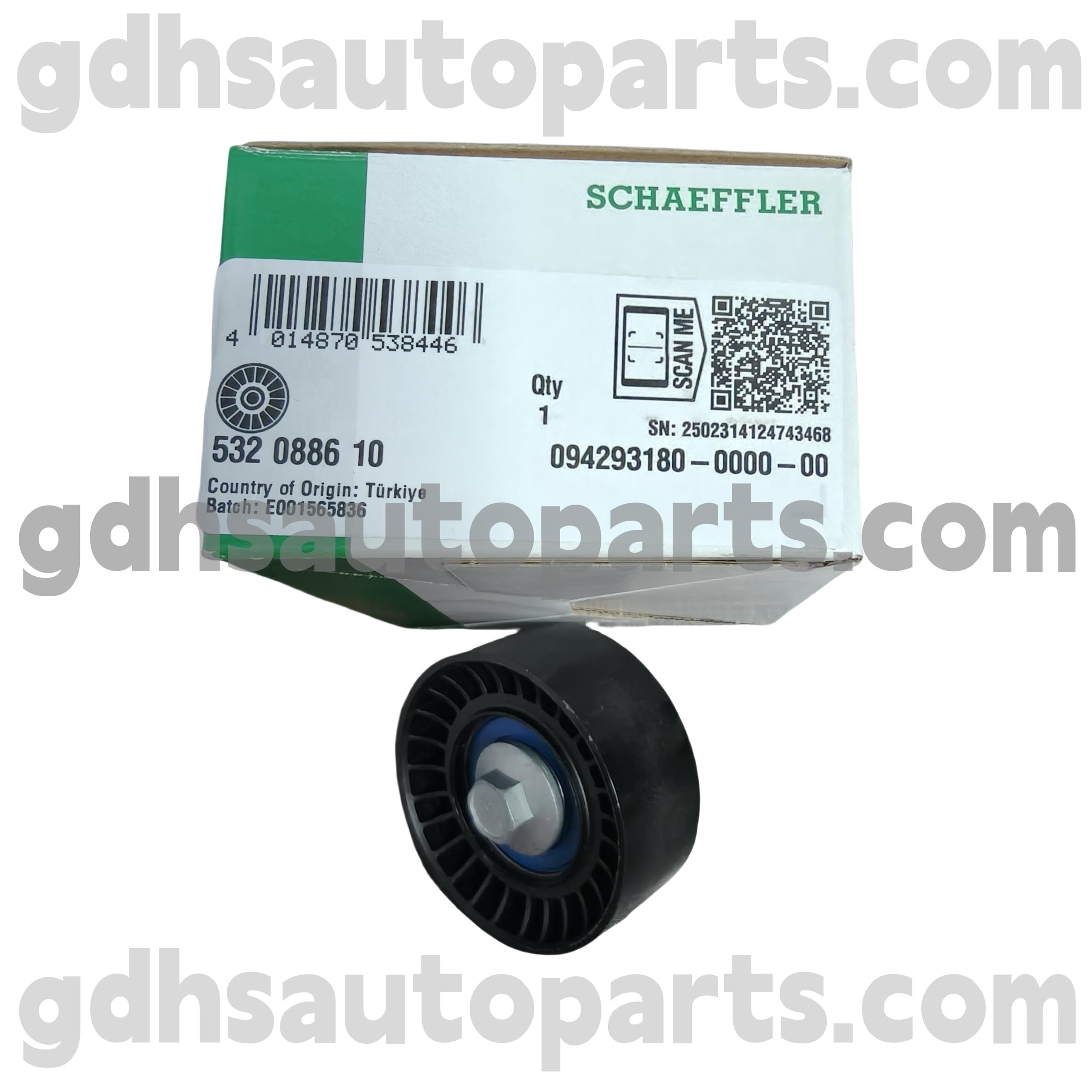 5320886100 Schaeffler ina distributieriempoelie voor Range Rover Velar, nieuwe verdediger, Range Rover Evoque, Range Rover Sport OE NR. LR073726