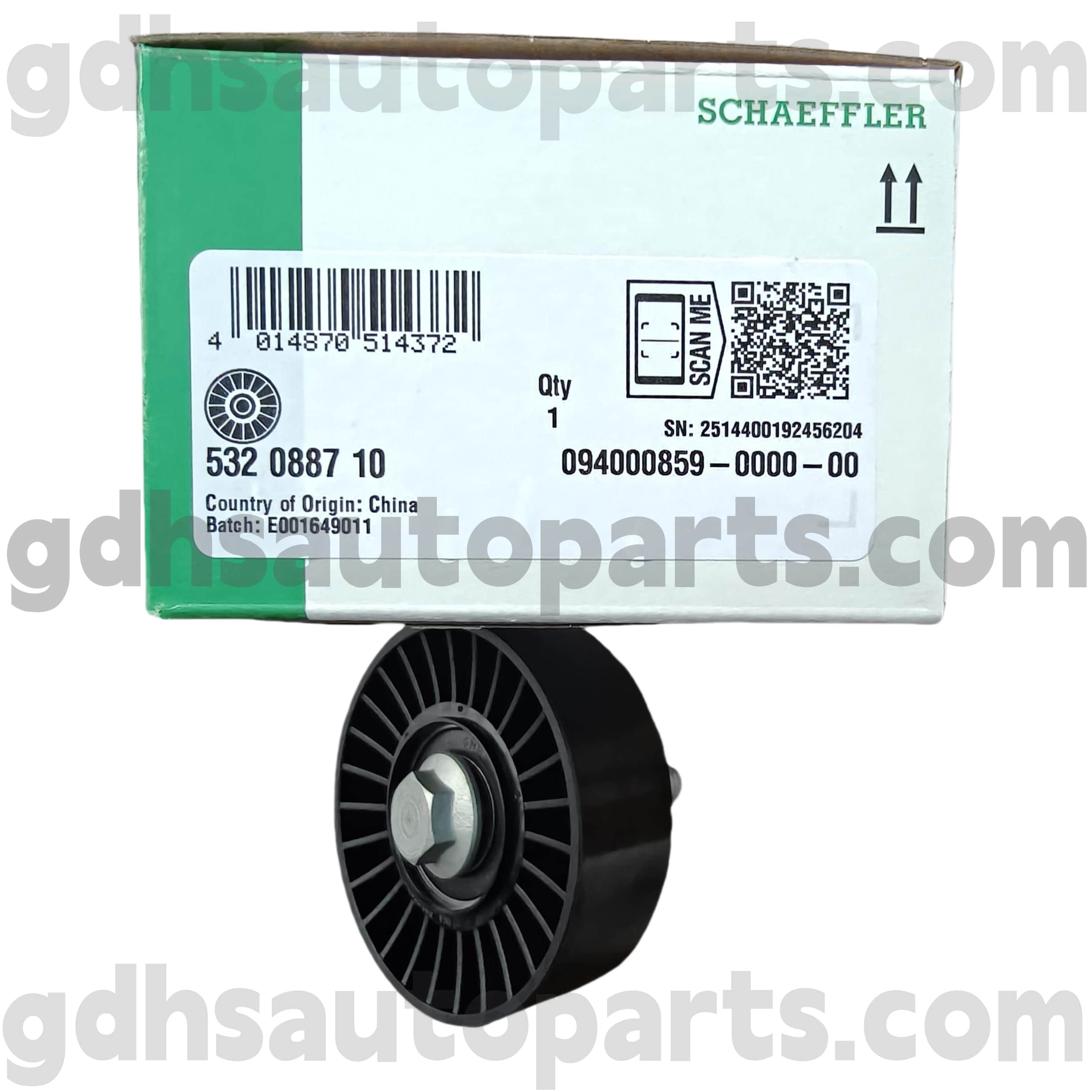 5320887100 Schaeffler ina distributieriempoelie voor Range Rover Velar, New Range Rover Evoque, Range Rover Evoque OE No.LR071758