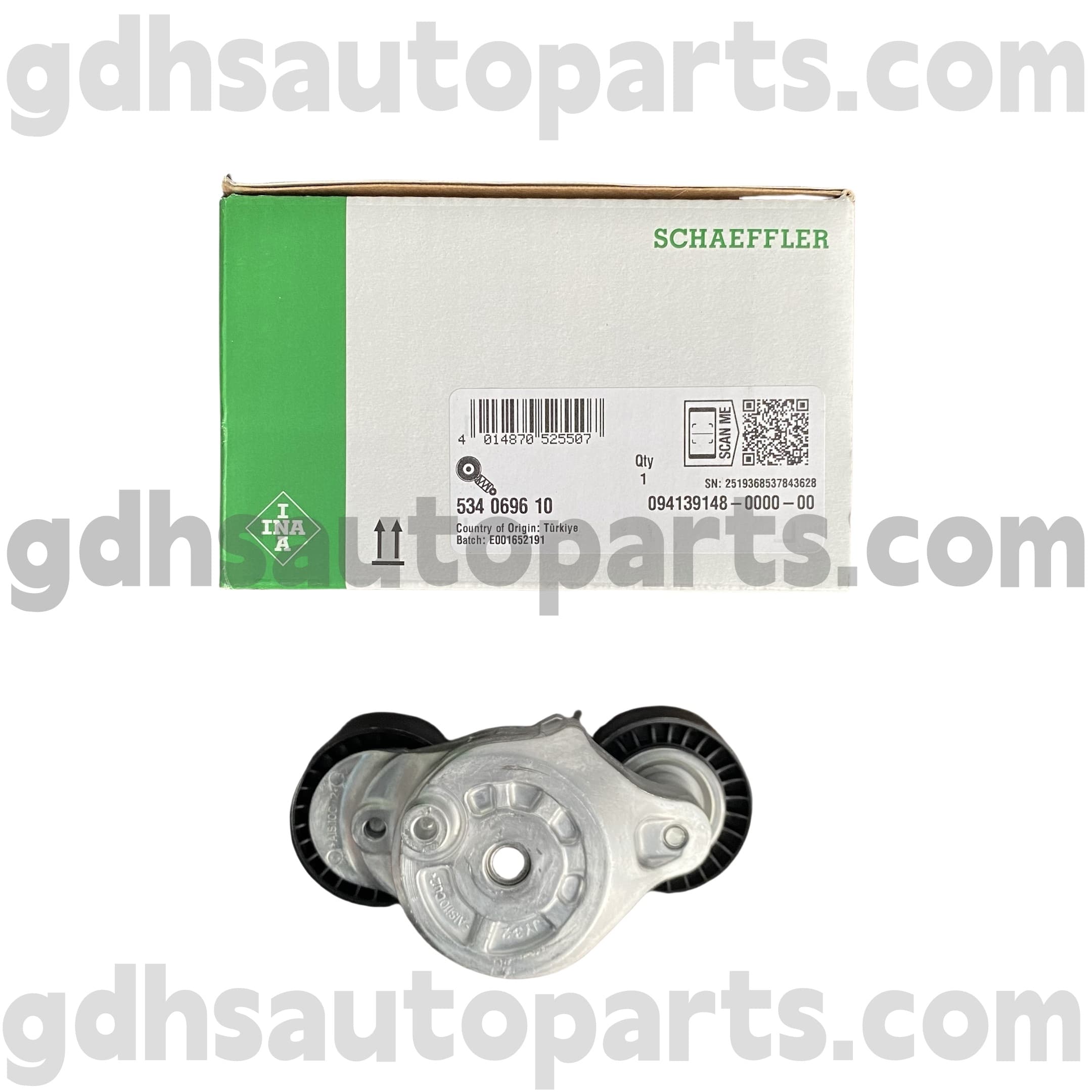 5340696100 Schaeffler Ina Timing Belt Pulley voor Range Rover Evoque, Discovery Sport, Land Rover Discovery 4 OE No.LR114017