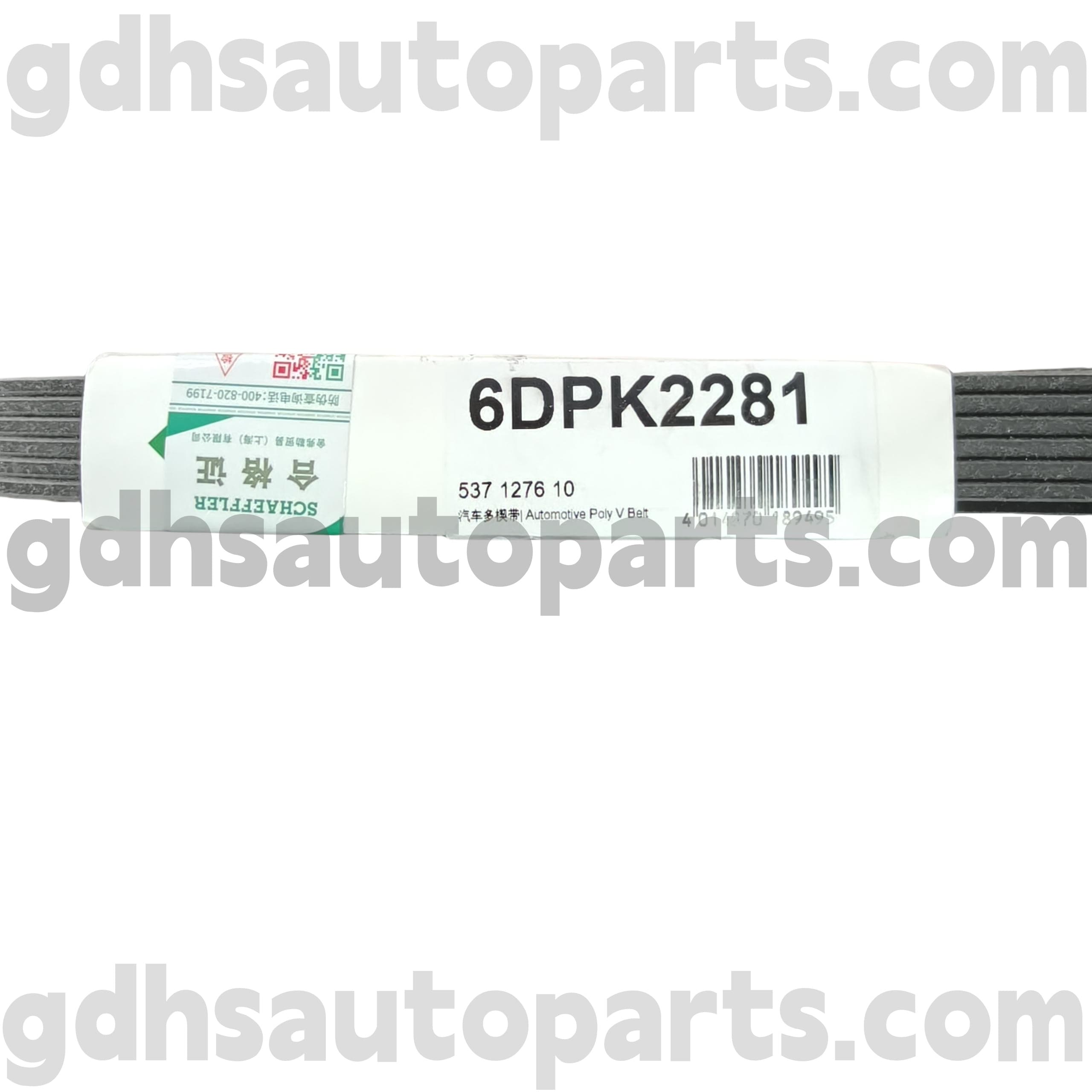 5371276100 Schaeffler Ina Drive Belt voor Land Rover Freelander 2 OE NR. LR036456