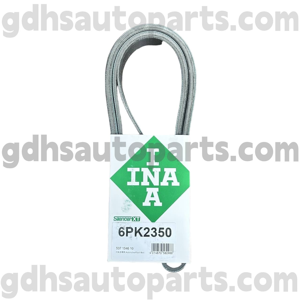 5371546100 Schaeffler Ina aandrijfgordel voor Range Rover Sport OE nr. PQR500330