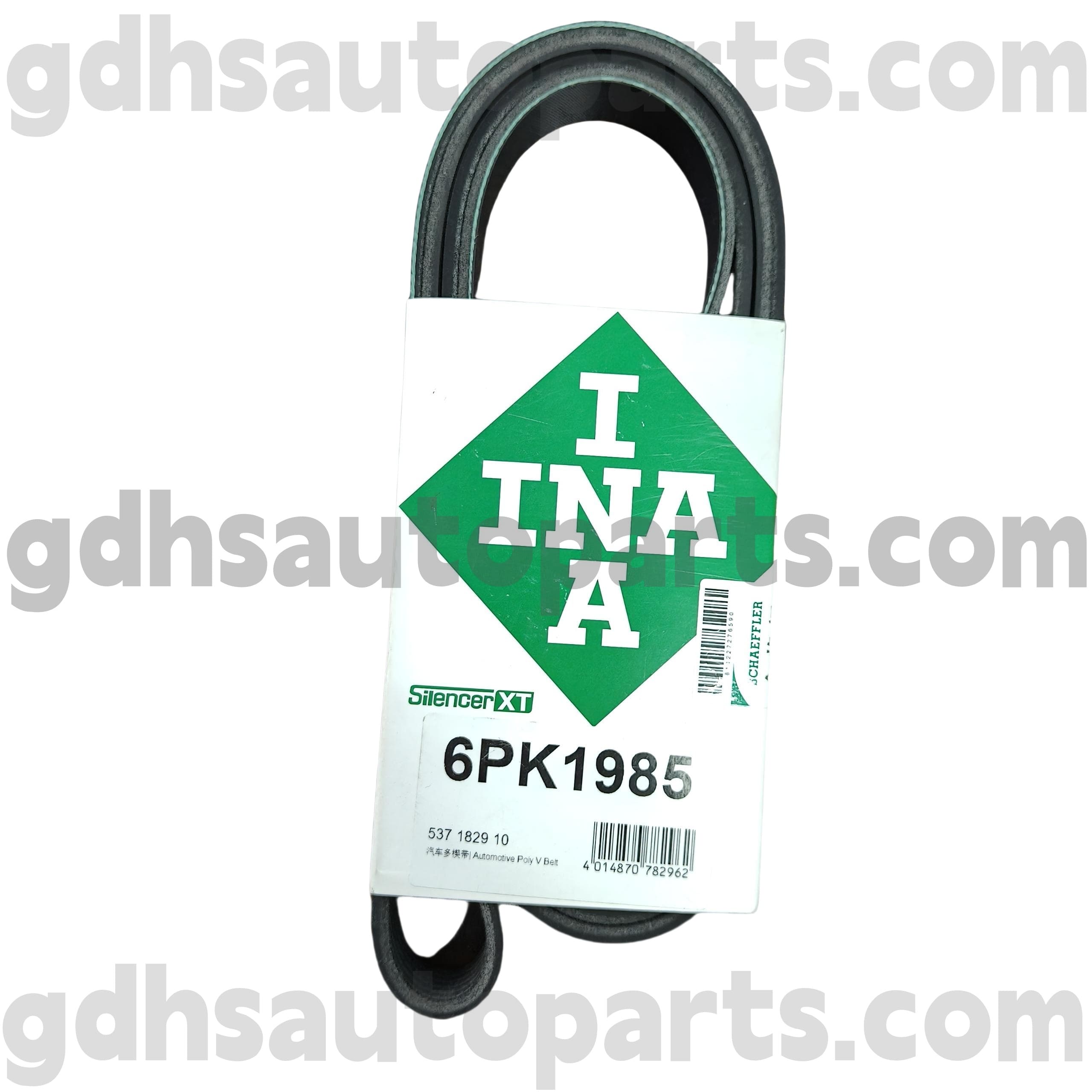 5371829100 Schaeffler Ina aandrijfgordel voor Range Rover, Range Rover Sport OE NR. LR035502
