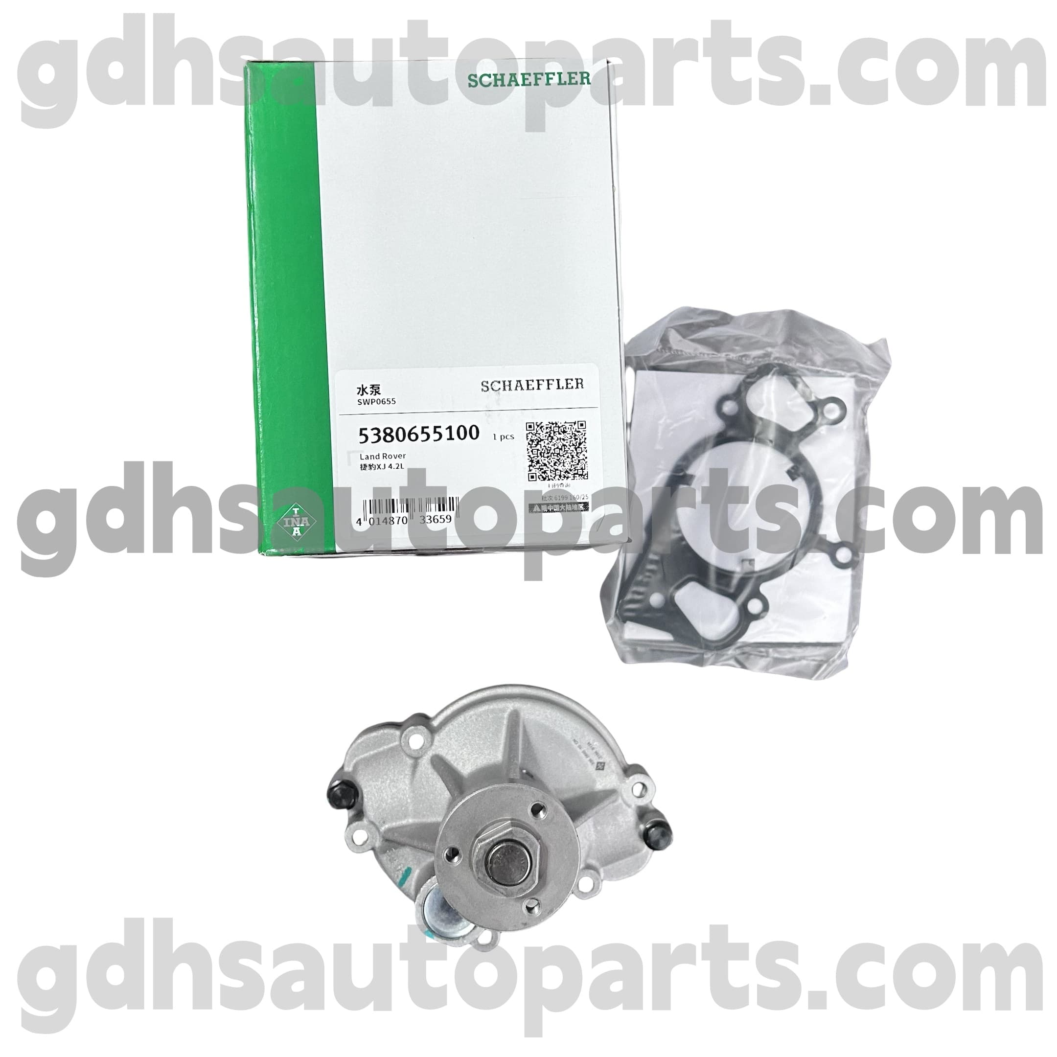 5380655100 Schaeffler Ina Waterpomp voor Range Rover Sport, Range Rover OE NR. 4575902
