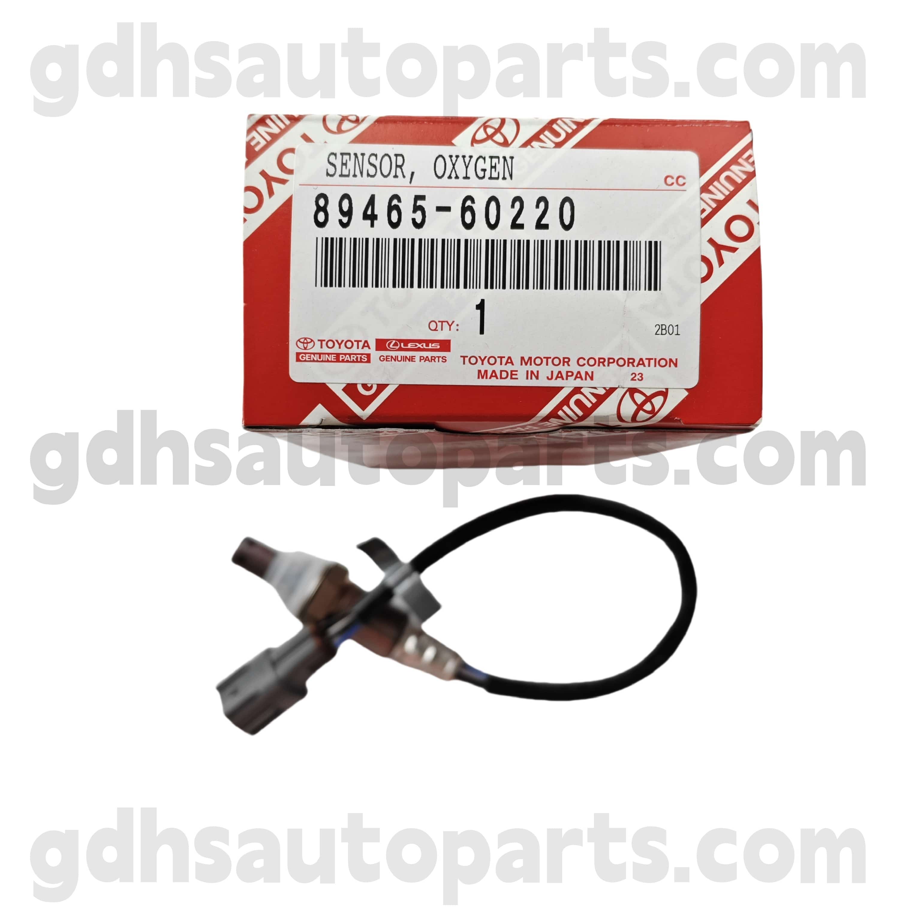 89465-60220 Toyota Echte onderdelen Oxygensensor voor Land Cruiser Prado 、 4Runner Chassis nr. Grj12#.. Arl, GCC, Gen
