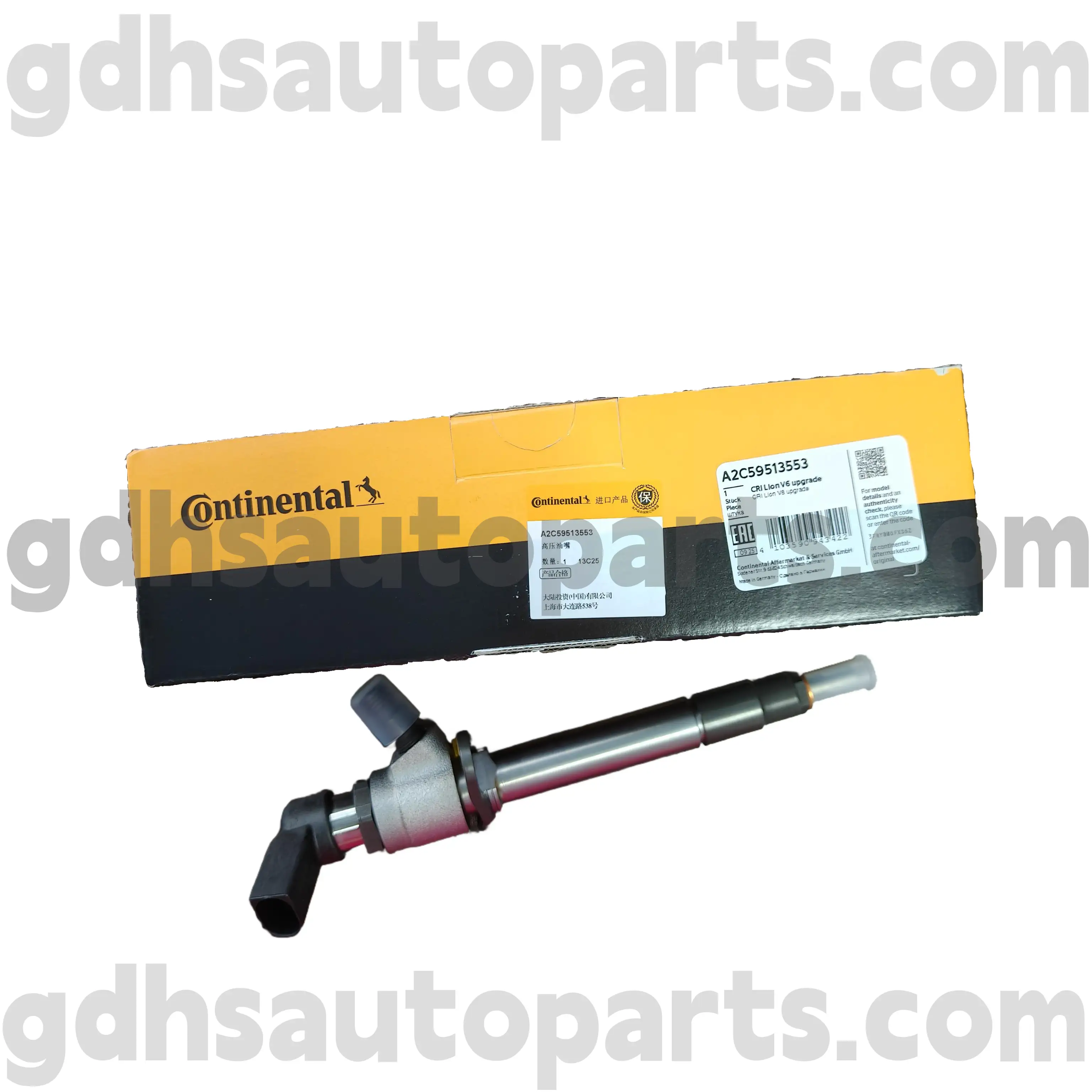 A2C59513553 Continentale brandstofinjector voor Range Rover Sport, Land Rover Discovery 4 OE nr. LR006496