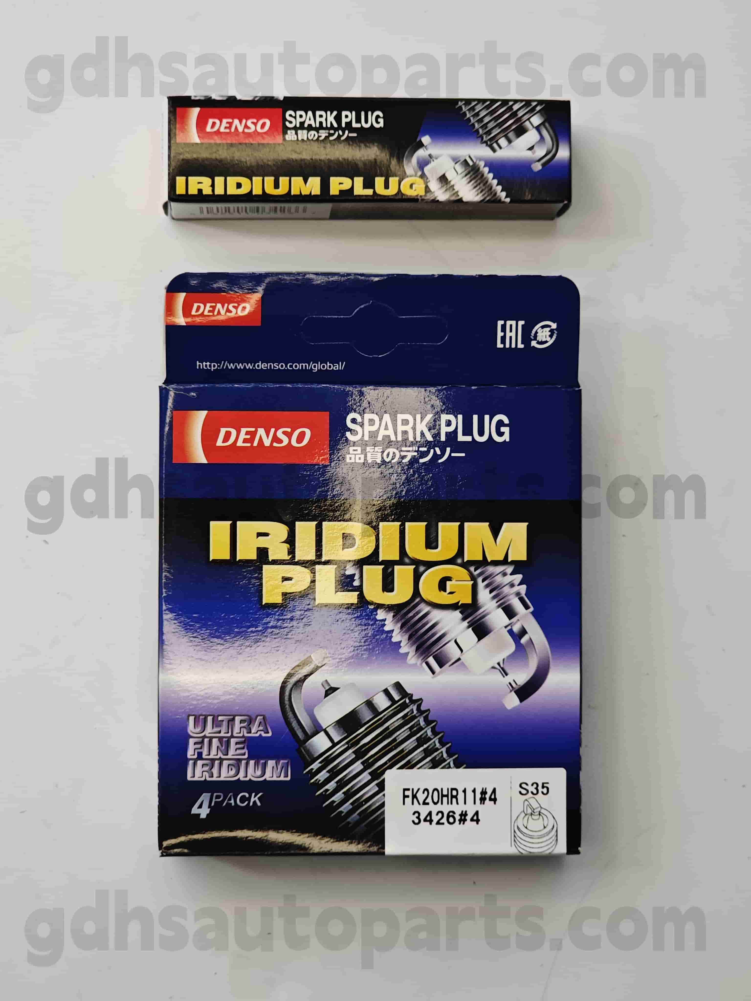 FK20HR11 Toyota echte onderdelen bougie voor Lexus ES2 ##/350/300H 、 Venza 、 RAV4 、 Sienna 、 Reiz 、 Previa/Tarago Chassis nr. 1NZFE..NCP11#.. CBU OE NR. 90919-01247